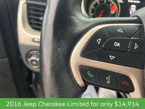 Used 2016 Jeep Cherokee Limited AWD/4WD image 23
