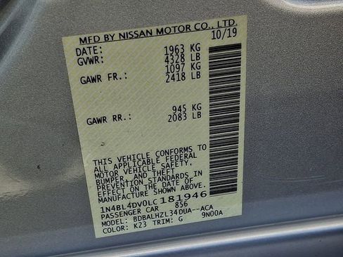 Used 2020 Nissan Altima 2.5 SV image 26