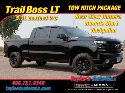 Used 2021 Chevrolet Silverado 1500 LT Trail Boss AWD/4WD image 1