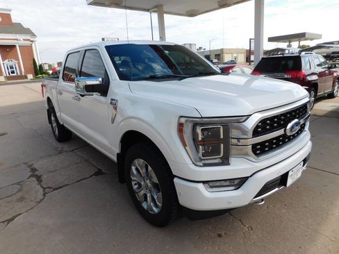 Used 2021 Ford F150 Platinum w/ Equipment Group 701A High image 3