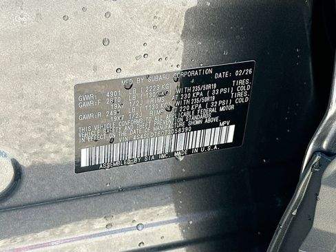 New 2026 Subaru Forester Touring image 32