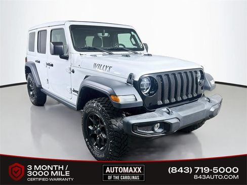 Used 2021 Jeep Wrangler Unlimited Sport AWD/4WD image 1