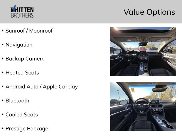 Used 2021 Genesis G70 3.3T w/ Prestige Package AWD/4WD image 4