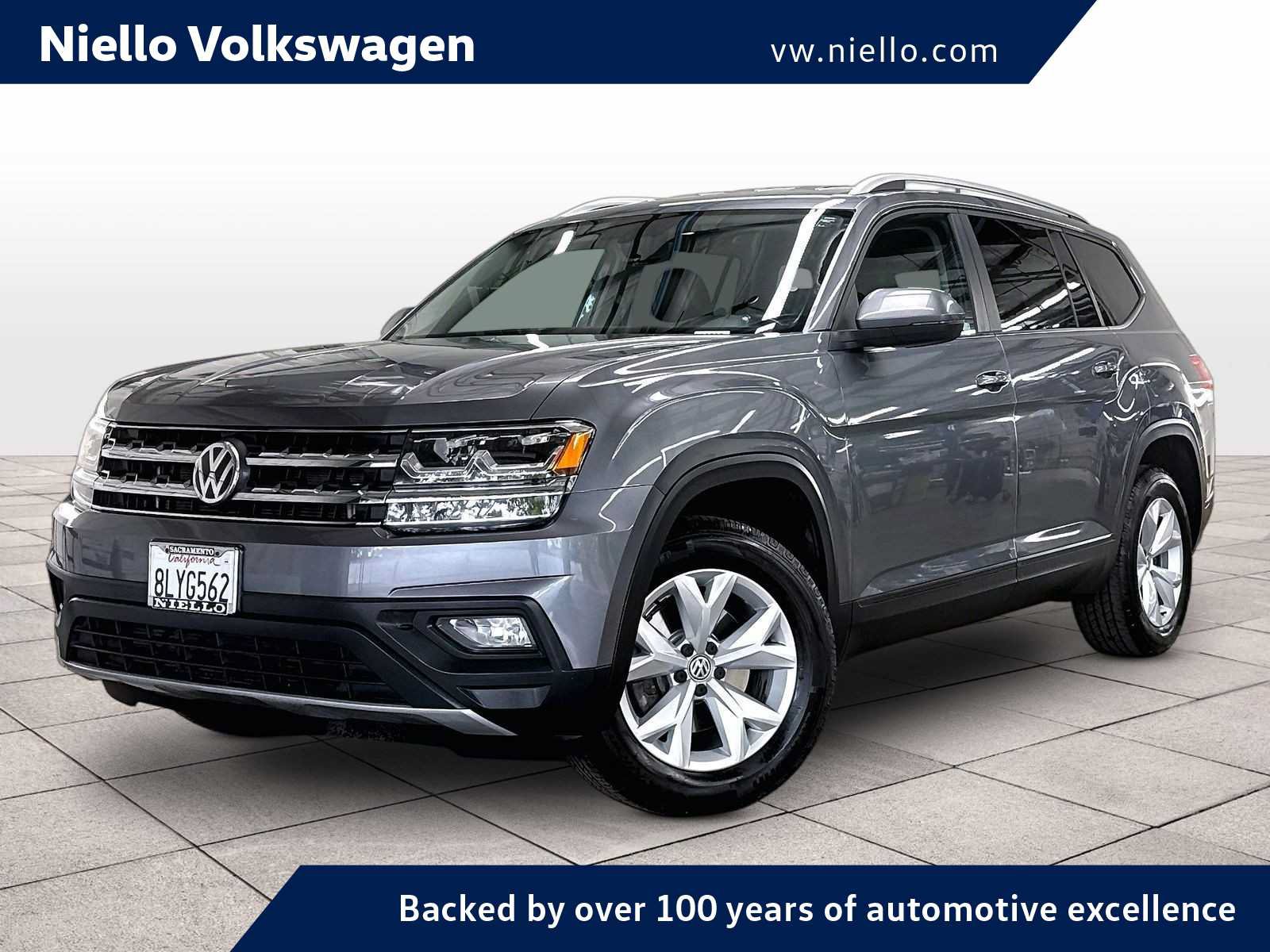Used 2019 Volkswagen Atlas SE w/ Towing Package FWD image 1