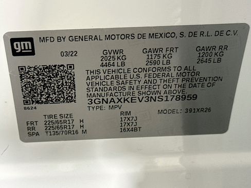 Used 2022 Chevrolet Equinox LT FWD image 12