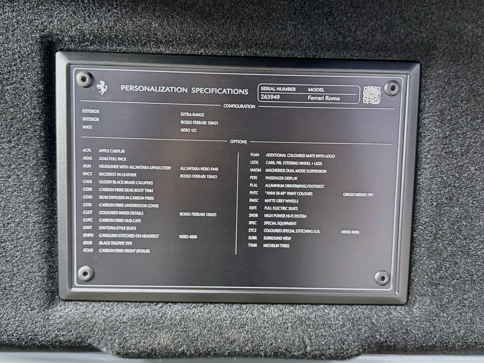 Certified 2021 Ferrari Roma RWD image 30