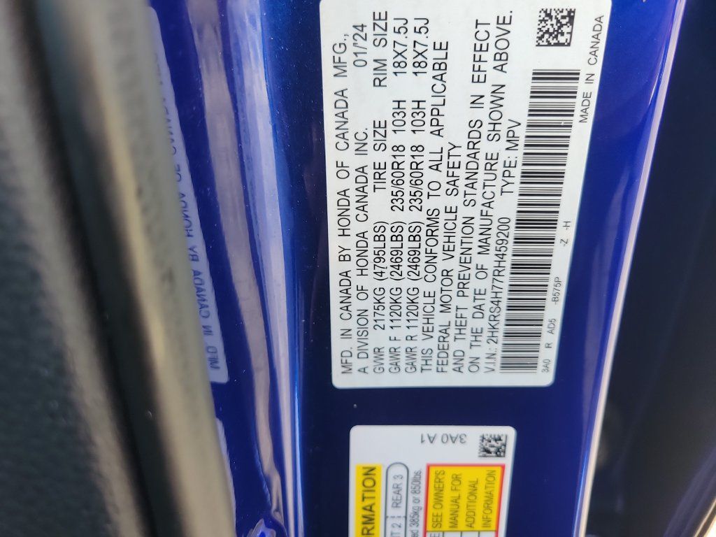 Certified 2024 Honda CR-V EX-L image 36