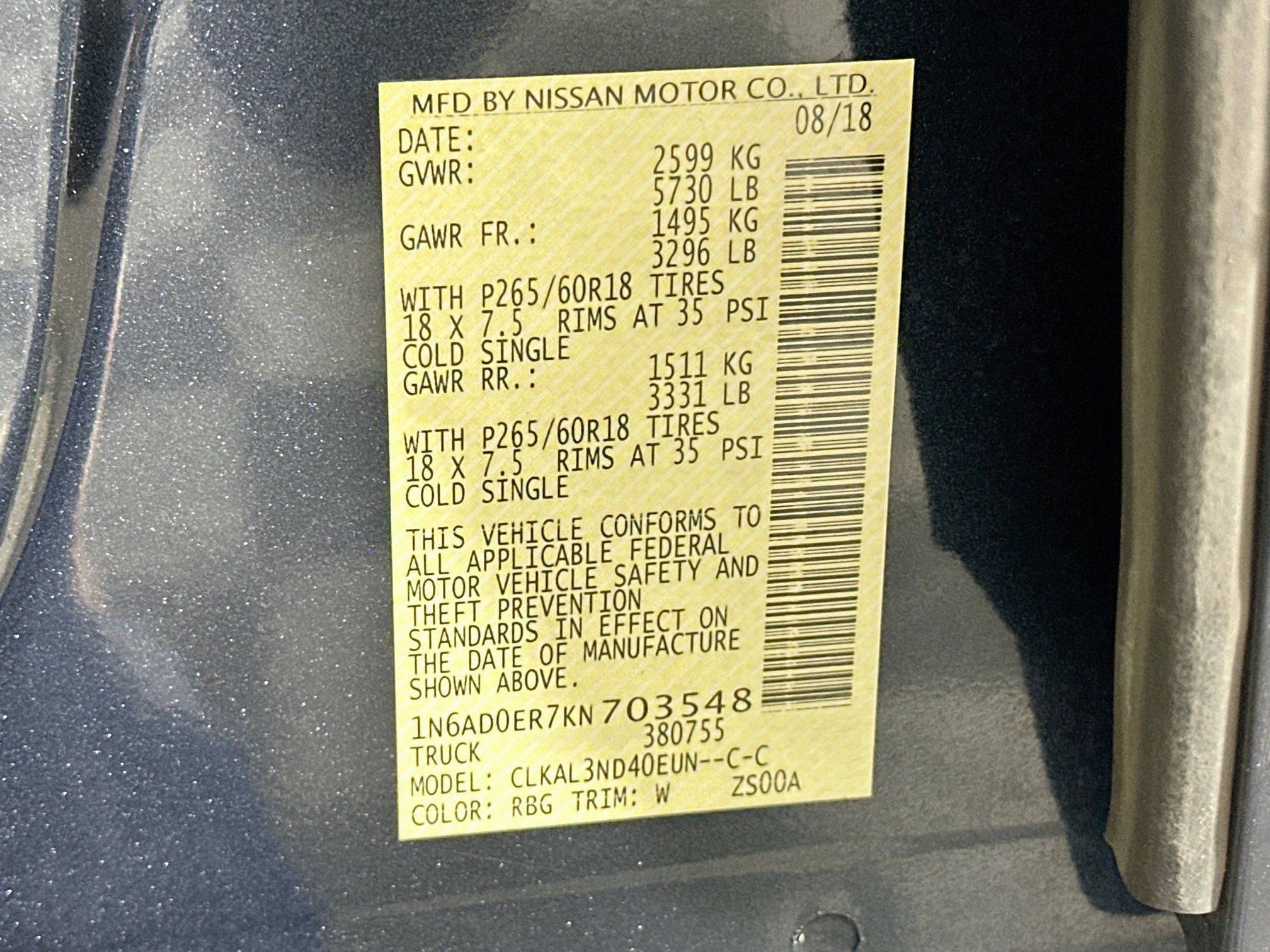 Used 2019 Nissan Frontier SL RWD image 12