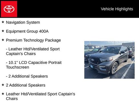 Used 2020 Ford Explorer ST w/ Premium Technology Package AWD/4WD image 5