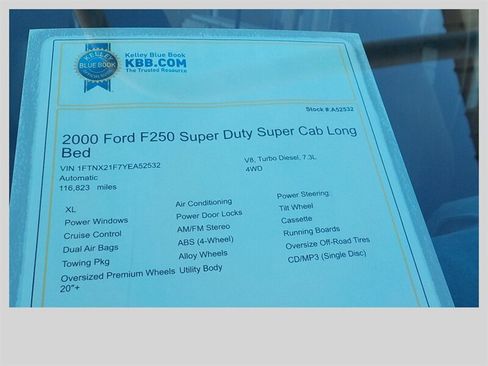 Used 2000 Ford F250 XL image 19