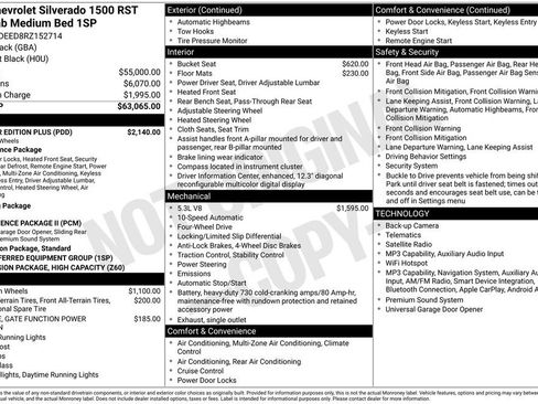 Certified 2024 Chevrolet Silverado 1500 RST w/ All Star Edition Plus AWD/4WD image 4