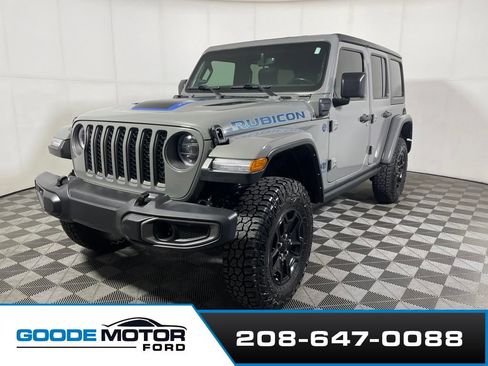 Used 2023 Jeep Wrangler Unlimited Rubicon 4xe AWD/4WD image 4