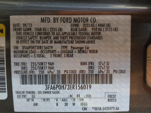 Used 2014 Ford Fusion SE FWD image 33