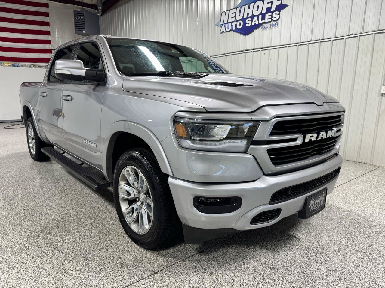 Used 2021 RAM 1500 Laramie w/ Sport Appearance Package AWD/4WD image 2