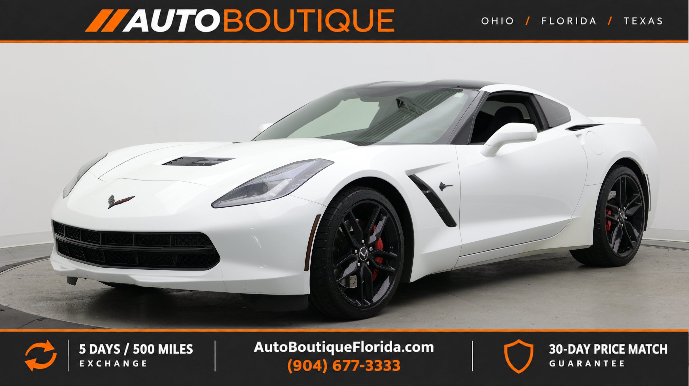 Used 2014 Chevrolet Corvette Stingray Coupe w/ 2LT Preferred Equipment Group RWD image 1