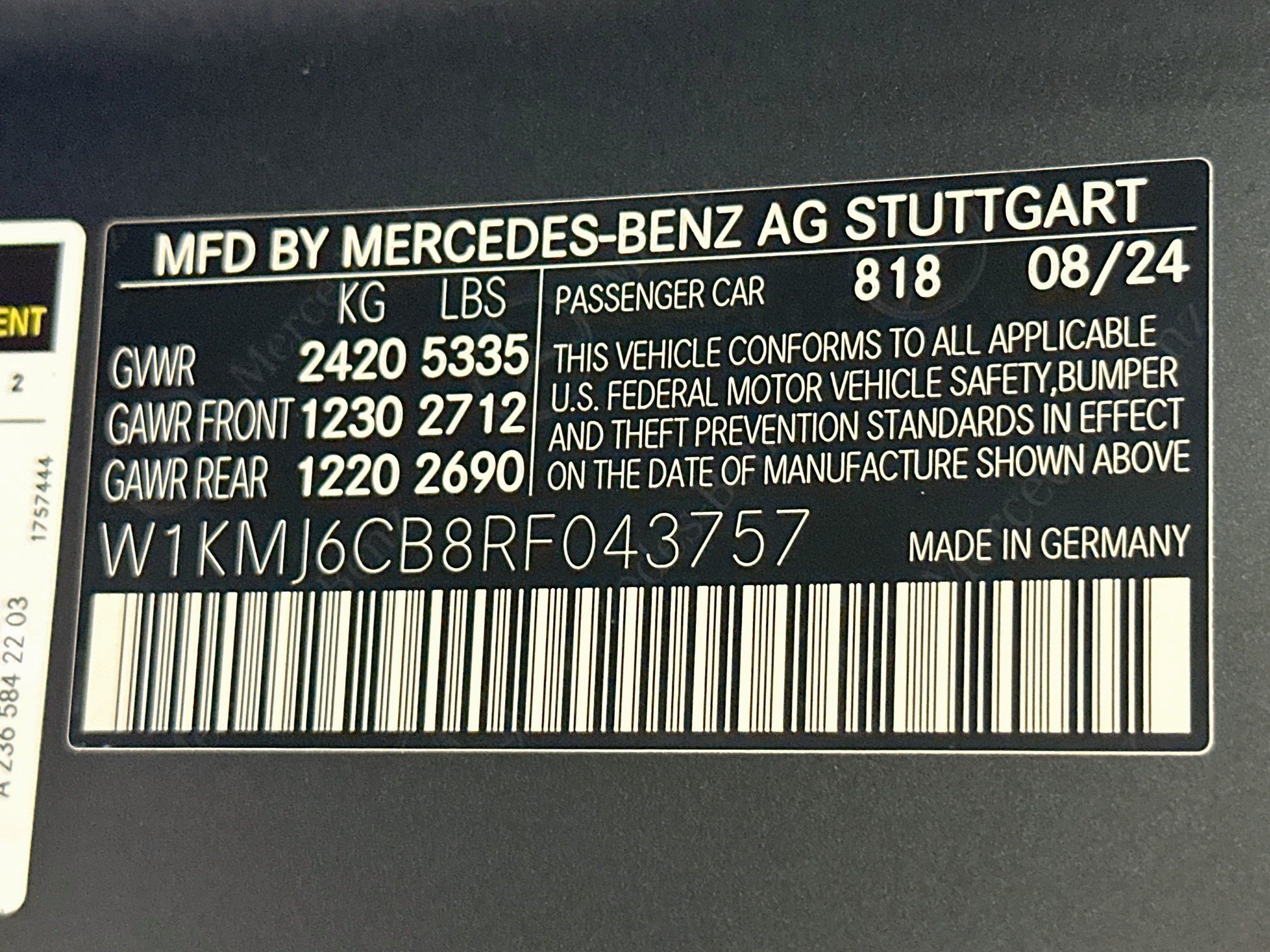 Used 2024 Mercedes-Benz CLE 53 AMG 4MATIC w/ Driver Assistance Package image 34
