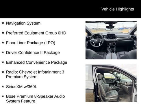 Used 2024 Chevrolet Blazer Premier w/ Driver Confidence II Package image 12