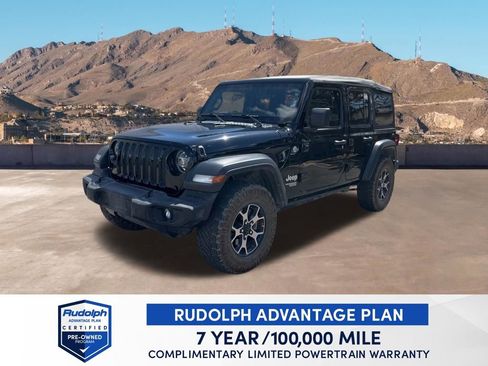 Used 2021 Jeep Wrangler Unlimited Sport AWD/4WD image 1