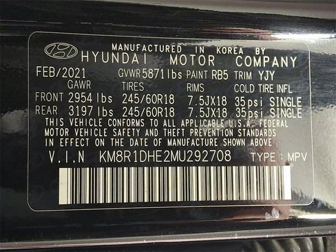 Used 2021 Hyundai Palisade SE w/ Winter Package image 27