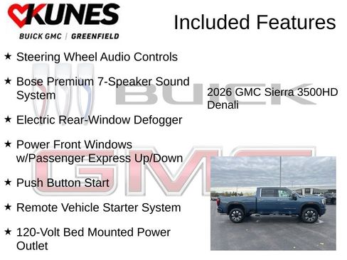 New 2026 GMC Sierra 3500 Denali w/ Denali Reserve Package image 4