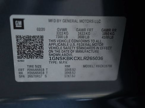 Used 2020 Chevrolet Tahoe LT AWD/4WD image 46