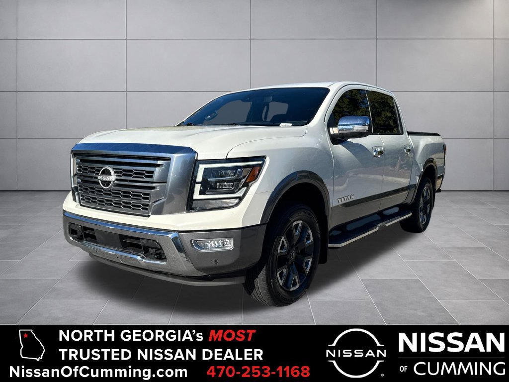 Certified 2024 Nissan Titan Platinum Reserve w/ Moonroof Package AWD/4WD image 1