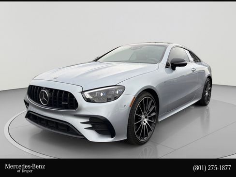 Certified 2022 Mercedes-Benz E 53 AMG 4MATIC Coupe w/ Driver Assistance Package image 1