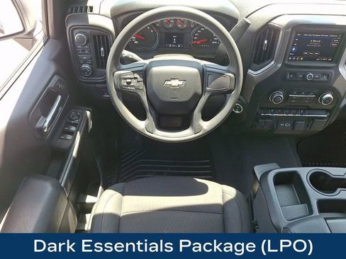 Used 2024 Chevrolet Silverado 1500 Custom w/ LPO, Dark Essentials Package AWD/4WD image 3