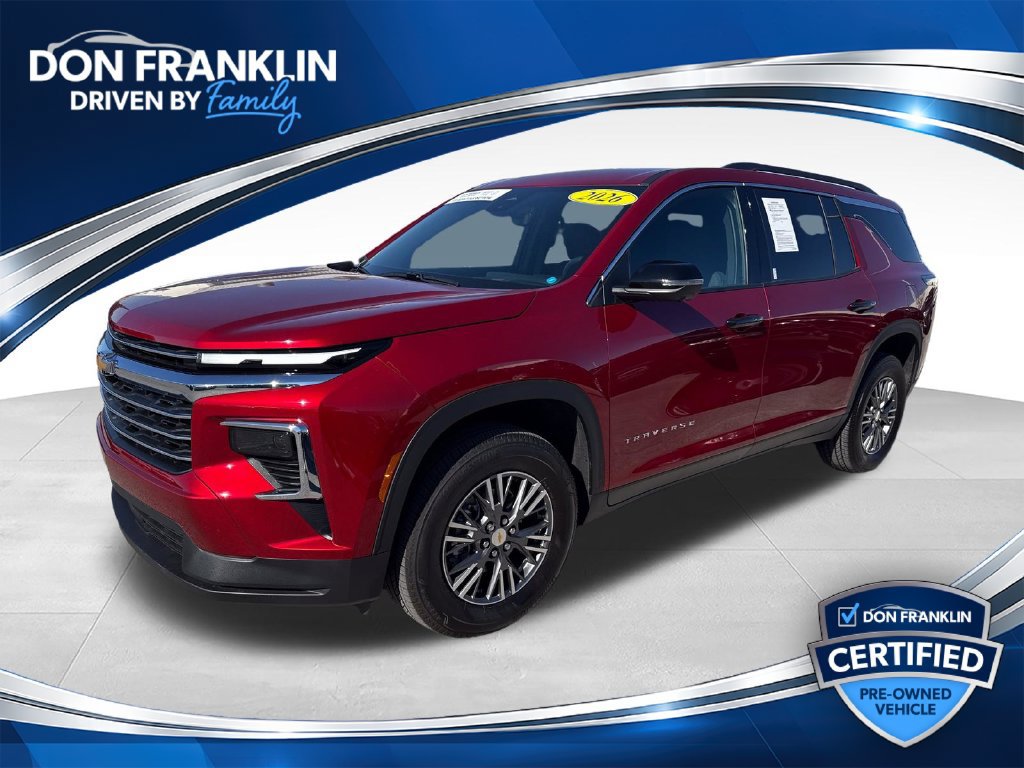 Used 2026 Chevrolet Traverse LT w/ Driver Confidence Package FWD 360° Tour
