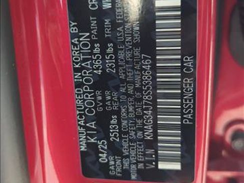 Used 2025 Kia K5 EX FWD image 28