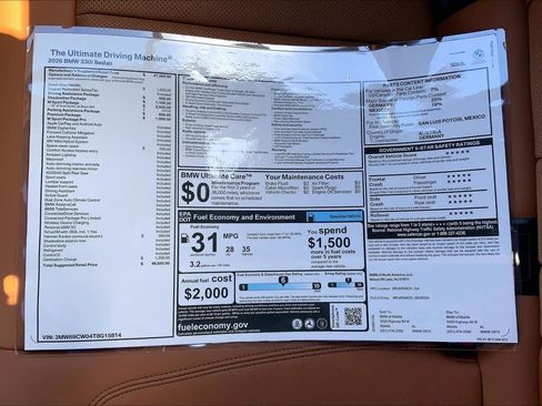 New 2026 BMW 330i 330i NA w/ M Sport Package image 20