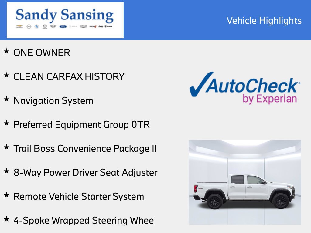 Used 2026 Chevrolet Colorado Trail Boss AWD/4WD image 7