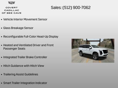 New 2026 Cadillac Escalade Sport w/ Touring Package image 36