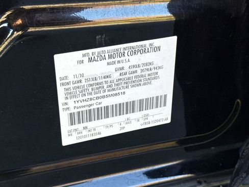 Used 2011 MAZDA MAZDA6 s Grand Touring w/ Technology Pkg image 28