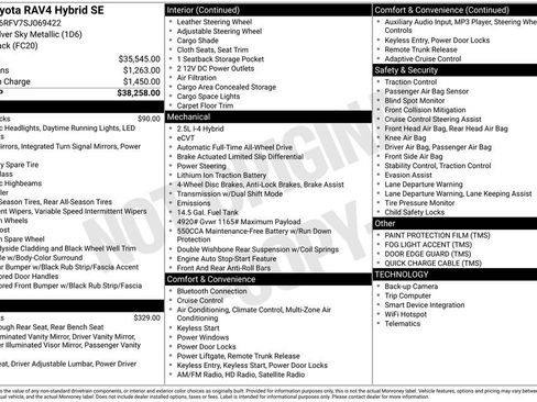 Used 2025 Toyota RAV4 SE image 3