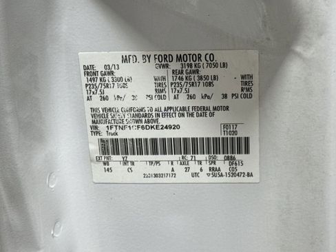 Used 2013 Ford F150 XL w/ PWR Equipment Group RWD image 25