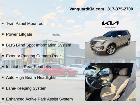 Used 2017 Ford Explorer Limited w/ Equipment Group 301A FWD image 12
