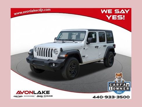 Used 2022 Jeep Wrangler Unlimited Sport image 1