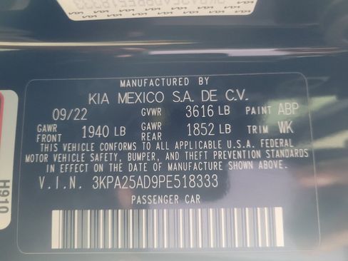 Used 2023 Kia Rio S FWD image 33