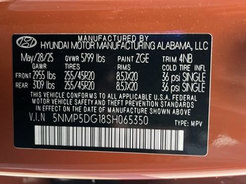Used 2025 Hyundai Santa Fe Calligraphy AWD/4WD image 28