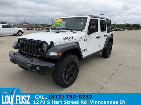 Used 2021 Jeep Wrangler Unlimited Sport AWD/4WD image 3
