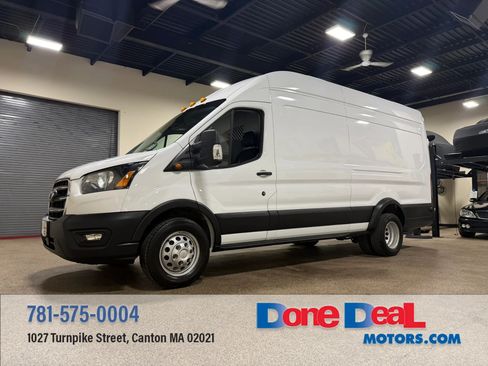 Used 2020 Ford Transit 350 148 High Roof Extended DRW RWD image 1