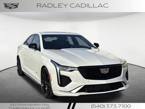 Used 2023 Cadillac CT4 V w/ LPO, ONYX Package image 8