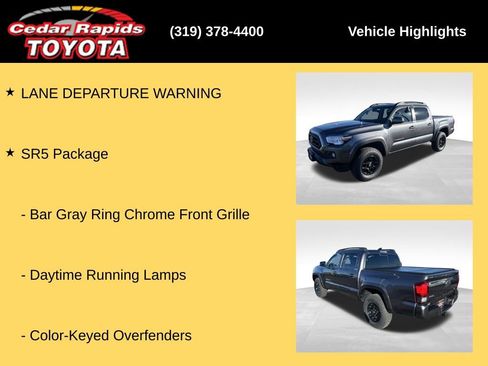 Certified 2022 Toyota Tacoma SR5 w/ Technology Package image 14