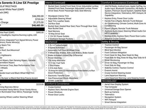 Used 2024 Kia Sorento SX Prestige image 5
