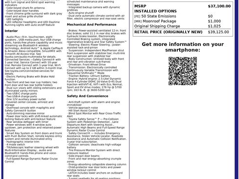 Used 2021 Toyota Avalon XLE w/ Moonroof Package image 4