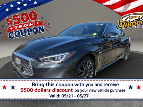 Used 2017 INFINITI Q60 Red Sport 400 AWD/4WD image 1