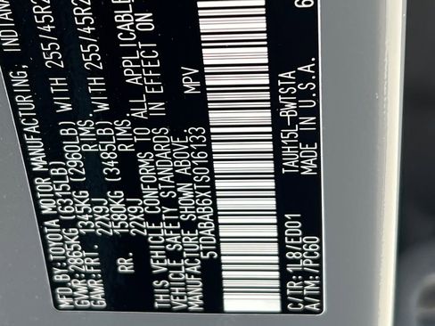 Certified 2026 Lexus TX 500h 500h F SPORT Performance Premi w/ Technology Package image 29