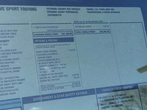 New 2025 Buick Enclave Sport Touring w/ Super Cruise Package image 8