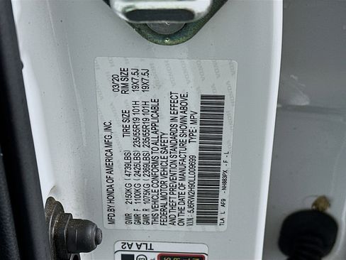 Used 2020 Honda CR-V Touring image 12